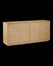  3000-0317 - Margot Natural Oak Credenza