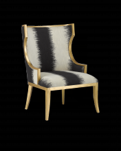 Currey 7000-0842 - Garson Gold Armchair, Otunga Kona