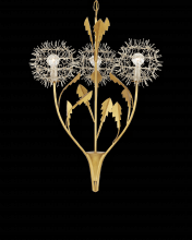  9000-1081 - Dandelion Silver & Gold Pendant