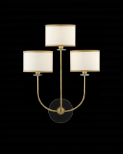 Currey 5000-0192 - Croydon Brass Wall Sconce