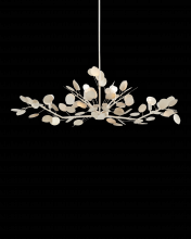 Currey 9000-0816 - Lunaria Silver Oval Chandelier