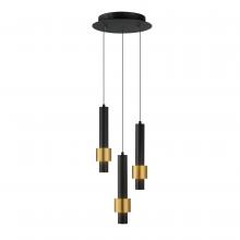 ET2 E24753-BKGLD - Reveal-Multi-Light Pendant